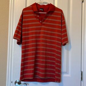 Nike Dri-Fit Men’s red yellow black striped Large